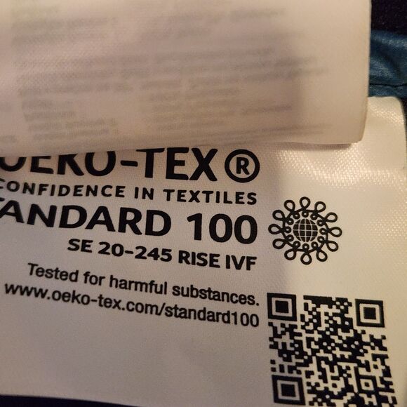 SKHOOP Quilted Insulated Mini Skirt, Deep Lake Blue, Winter Activewear Sz L - Picture 9 of 10